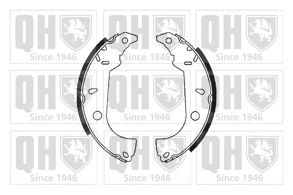 Brake Shoe Set (BS764)