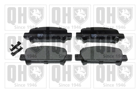 Brake Pad Set, disc brake (BP1233)