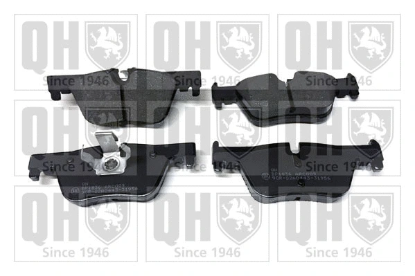 Brake Pad Set, disc brake (BP1836)