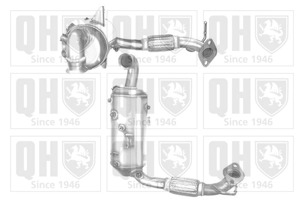 Soot/Particulate Filter, exhaust system (QDPF11056HP)