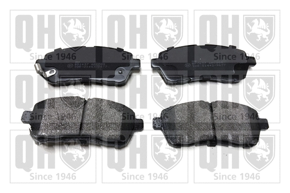 Brake Pad Set, disc brake (BP1637)