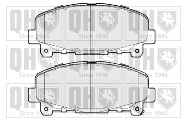 Brake Pad Set, disc brake (BP1687)
