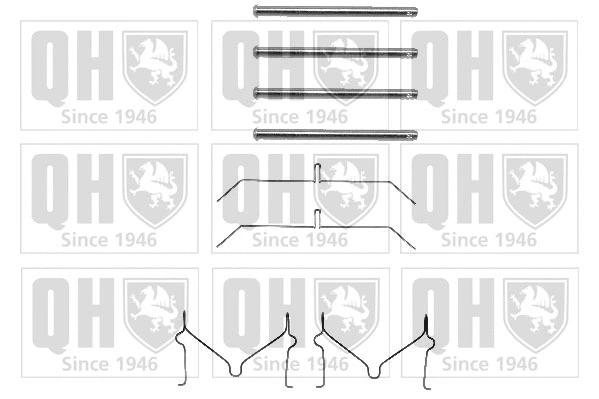 Accessory Kit, disc brake pad (BFK795)