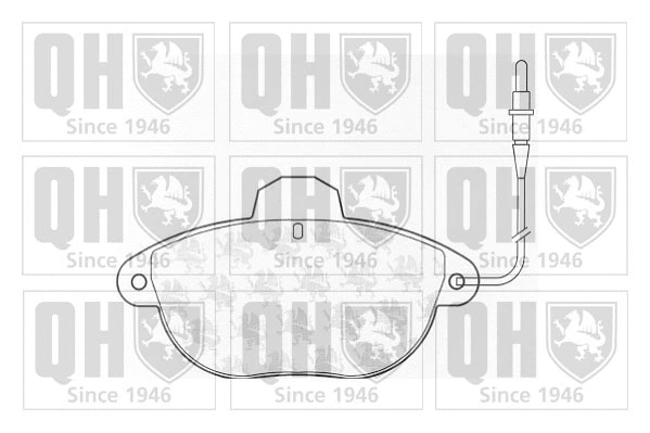 Brake Pad Set, disc brake (BP923)
