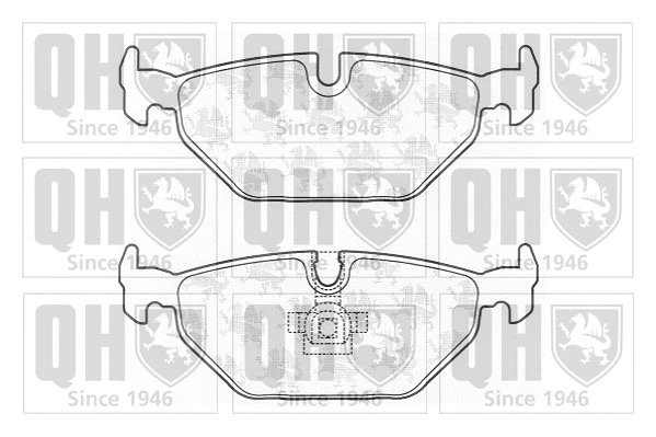 Brake Pad Set, disc brake (BP1338)
