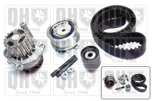 Water Pump & Timing Belt Kit (QBPK6251)