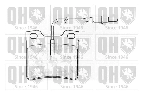 Brake Pad Set, disc brake (BP929)