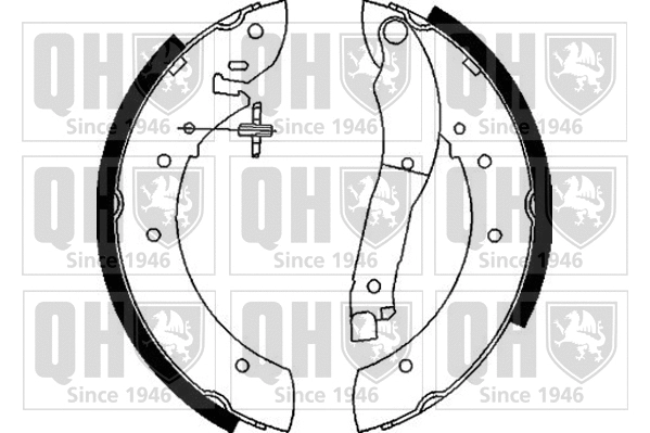 Brake Shoe Set (BS862)