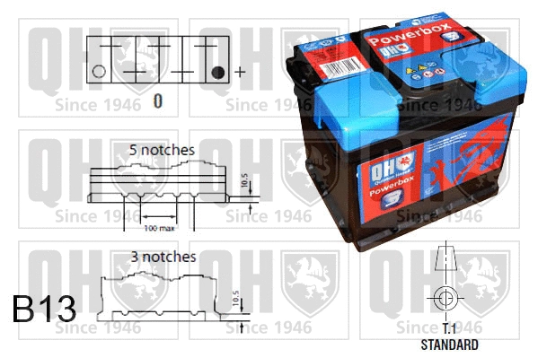 Starter Battery (QBT0633)
