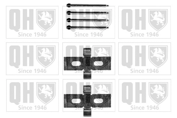 Accessory Kit, disc brake pad (BFK903)