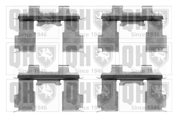 Accessory Kit, disc brake pad (BFK935)