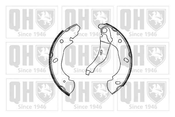 Brake Shoe Set (BS1117)