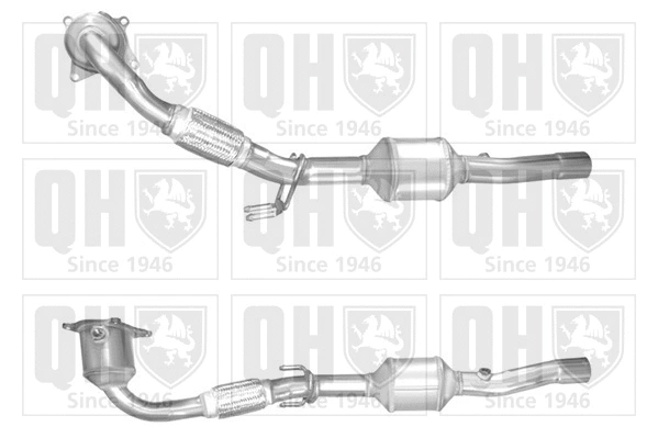 Catalytic Converter (QCAT91725H)