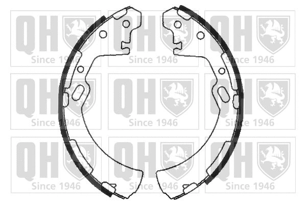 Brake Shoe Set (BS812)