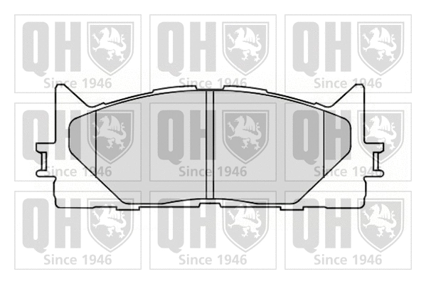 Brake Pad Set, disc brake (BP1611)
