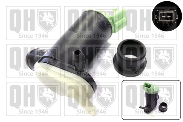 Washer Fluid Pump, window cleaning (QWP019)