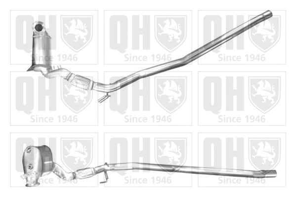 Soot/Particulate Filter, exhaust system (QDPF11414P)