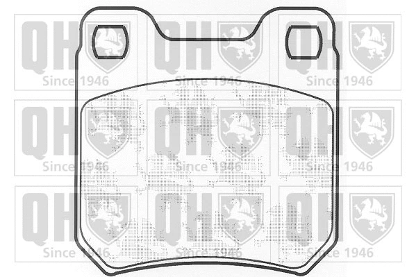 Brake Pad Set, disc brake (BP459)