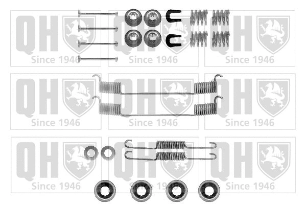 Accessory Kit, brake shoes (BFK254)