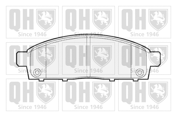 Brake Pad Set, disc brake (BP1565)