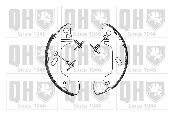 Brake Shoe Set (BS921)