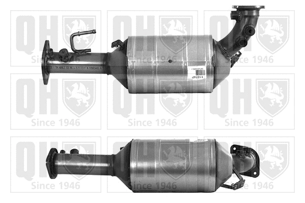 Soot/Particulate Filter, exhaust system (QDPF11074P)