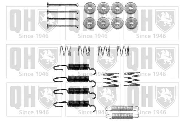 Accessory Kit, parking brake shoes (BFK455)