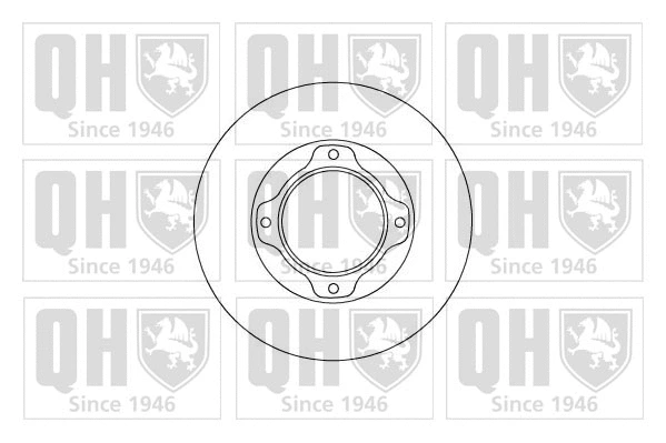 Brake Disc (BDC4617)