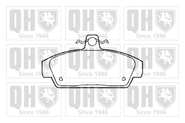 Brake Pad Set, disc brake (BP519)