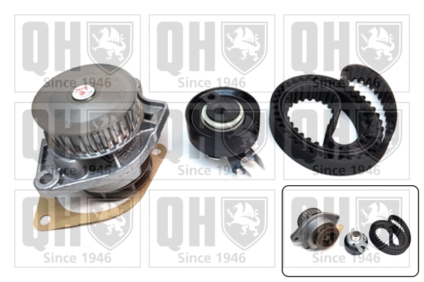 Water Pump & Timing Belt Kit (QBPK2911)