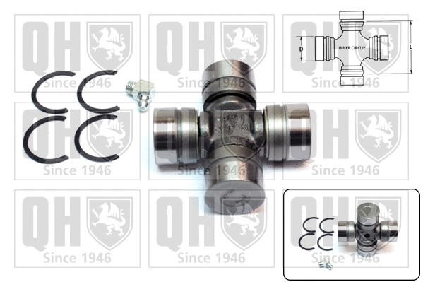 Universal Joint, differential pinion gear (QL505)