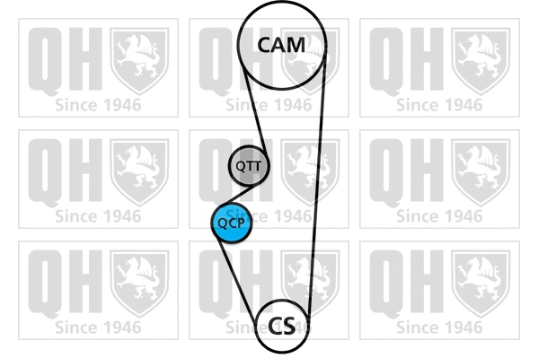 Timing Belt Kit (QBK353)