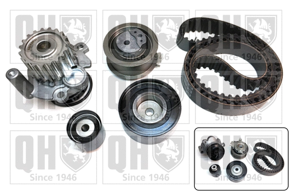 Water Pump & Timing Belt Kit (QBPK6953)
