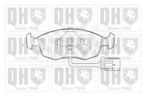 Brake Pad Set, disc brake (BP760)