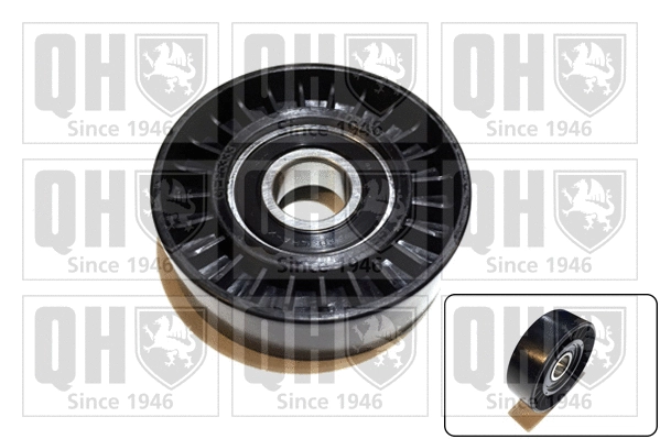 Deflection/Guide Pulley, V-ribbed belt (QTA1236)