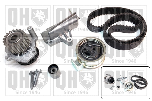 Water Pump & Timing Belt Kit (QBPK6880)