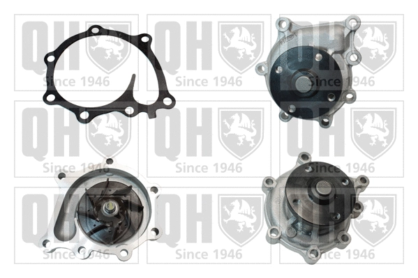 Water Pump, engine cooling (QCP3733)