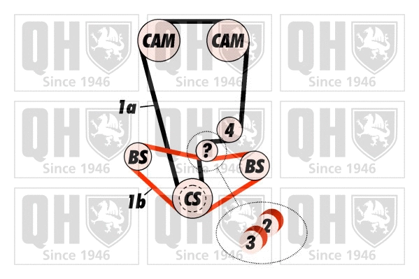 Timing Belt Kit (QBK489)
