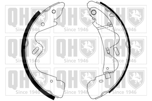 Brake Shoe Set (BS1179)