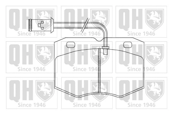 Brake Pad Set, disc brake (BP880)