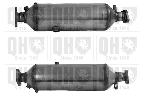 Soot/Particulate Filter, exhaust system (QDPF11080HP)