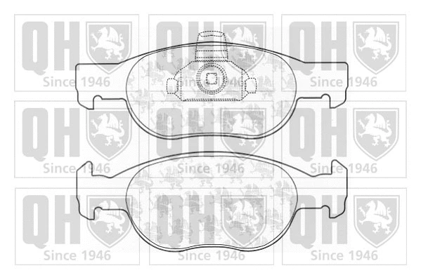 Brake Pad Set, disc brake (BP1131)