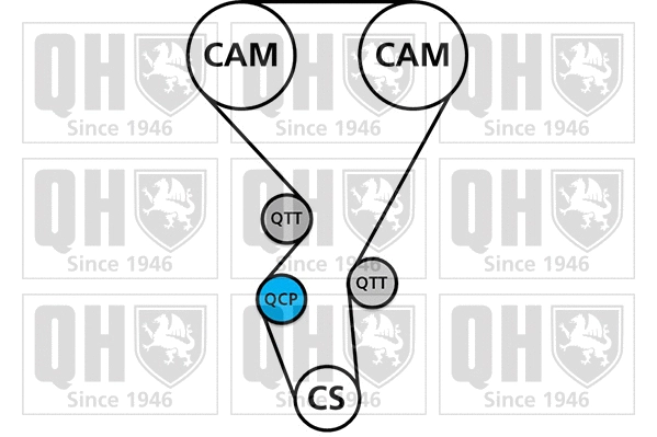 Timing Belt Kit (QBK321)