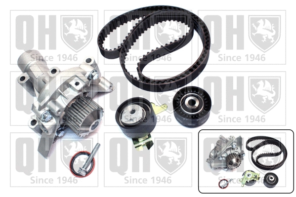 Water Pump & Timing Belt Kit (QBPK6460)