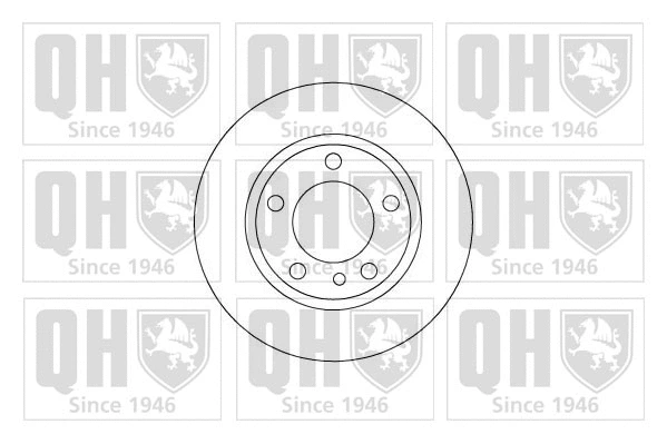 Brake Disc (BDC3644)