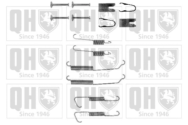 Accessory Kit, brake shoes (BFK416)