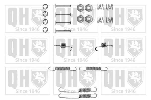 Accessory Kit, brake shoes (BFK272)