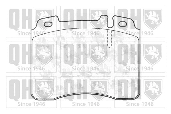 Brake Pad Set, disc brake (BP693)