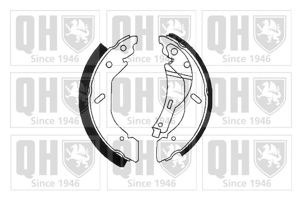 Brake Shoe Set (BS1092)