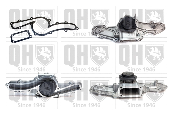 Water Pump, engine cooling (QCP3371)